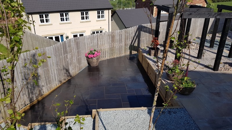 Patios make for a versatile area in the garden