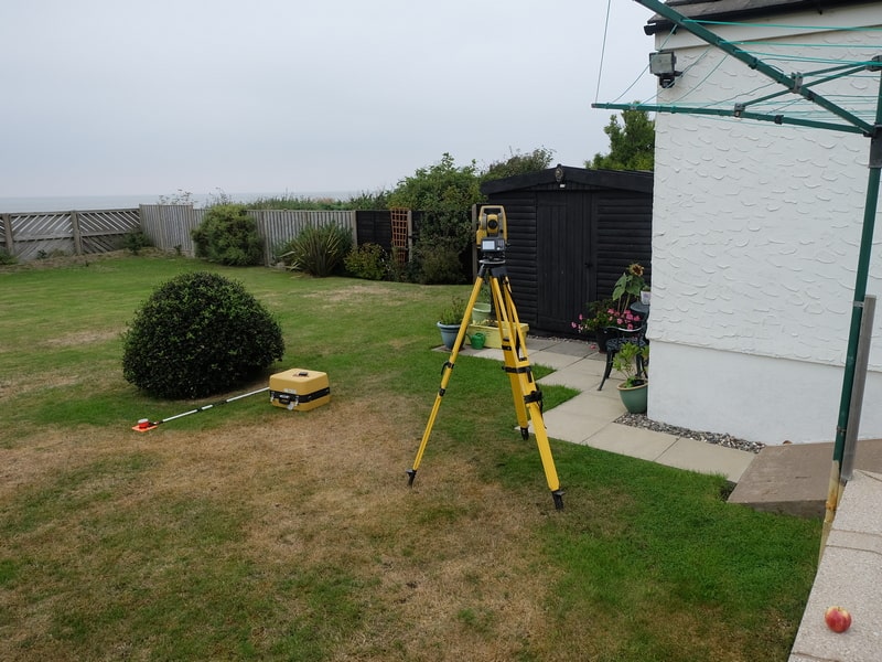 Surveying a garden helps us maintain accuracy and attention to detail