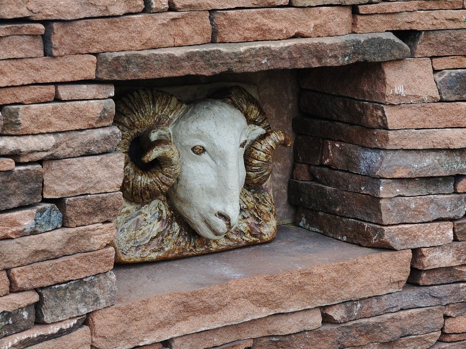 Herdwick head sheepfold, Cliburn