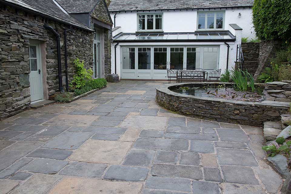 Reclaimed Lakeland slate, Hawkshead